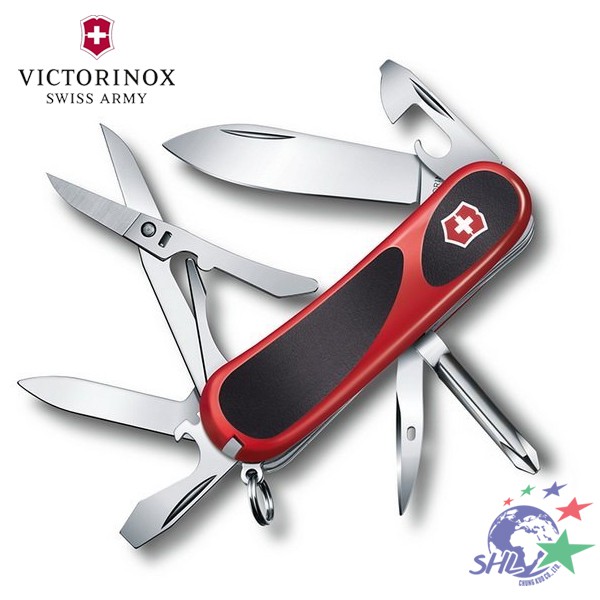 VICTORINOX 維氏瑞士刀 EvoGrip 16 紅黑防滑14用瑞士刀 2.4903.C / VN133【詮國】
