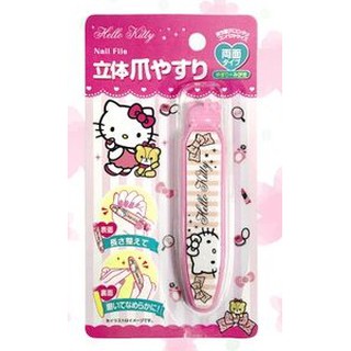 美容小物 三麗鷗 Hello Kitty 凱蒂貓 美樂蒂 指甲 美甲 造型雙面指甲銼刀