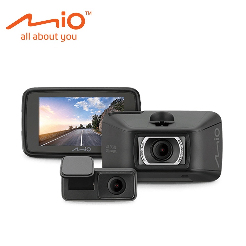 【MIO】MiVue MIO 890D 2K/HDR 前後2K安全預警六合一 GPS雙鏡頭行車記錄器送64G
