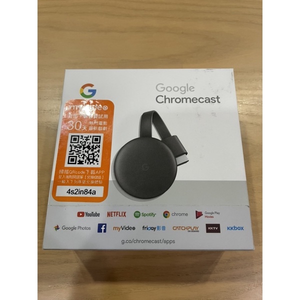 Chromecast 3 黑色 二手