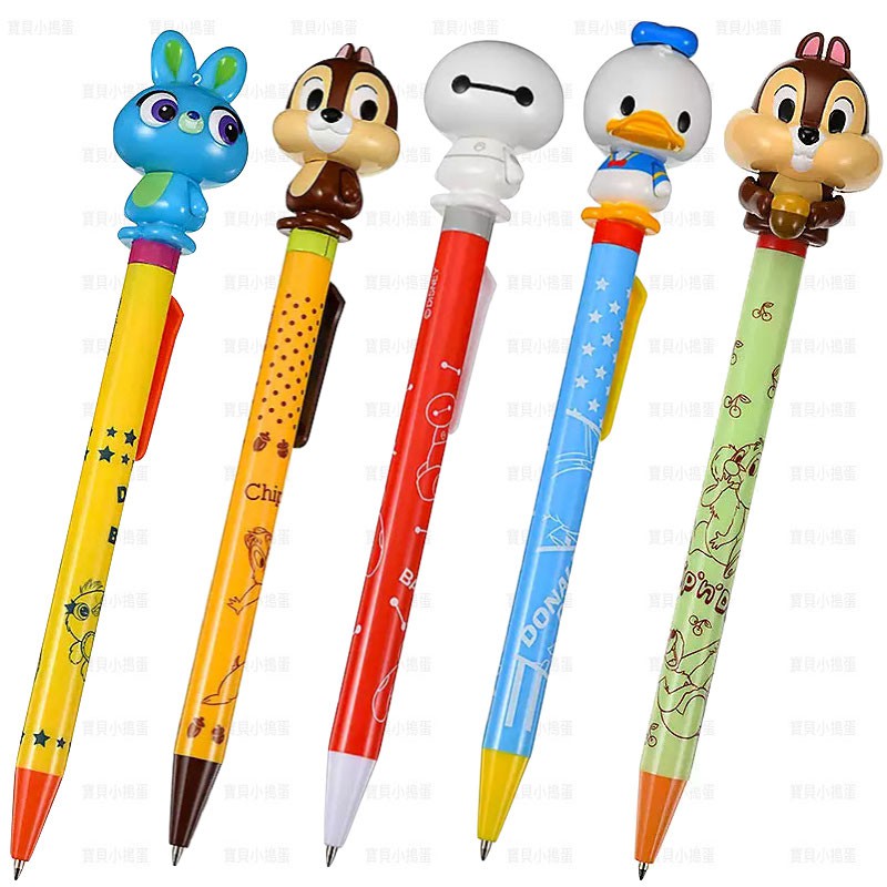 特價❤️日本空運✈️迪士尼商店帶回 唐老鴨 玩具總動員 兔崽子 杯麵 大英雄天團 小松鼠奇奇 原子筆 圓珠筆 筆