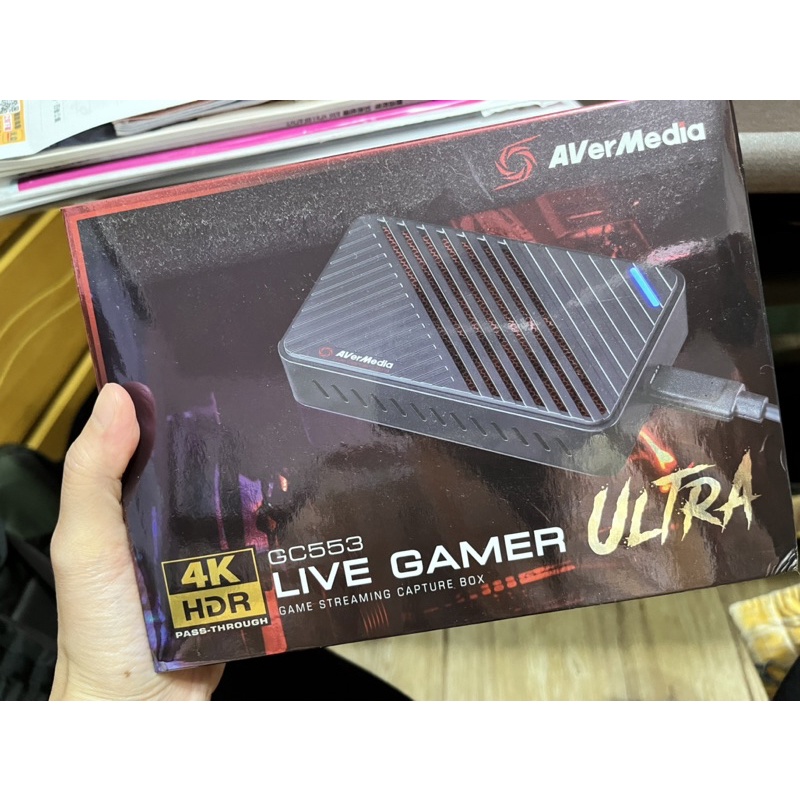 《全新》圓剛 GC553 Live Gamer ULTRA 4Kp60 HDR實況擷取盒