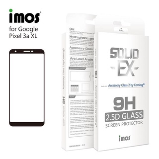 imos【官方旗艦館】 Google Pixel 3a XL 2.5D 滿版玻璃保護貼 美商康寧公司授權