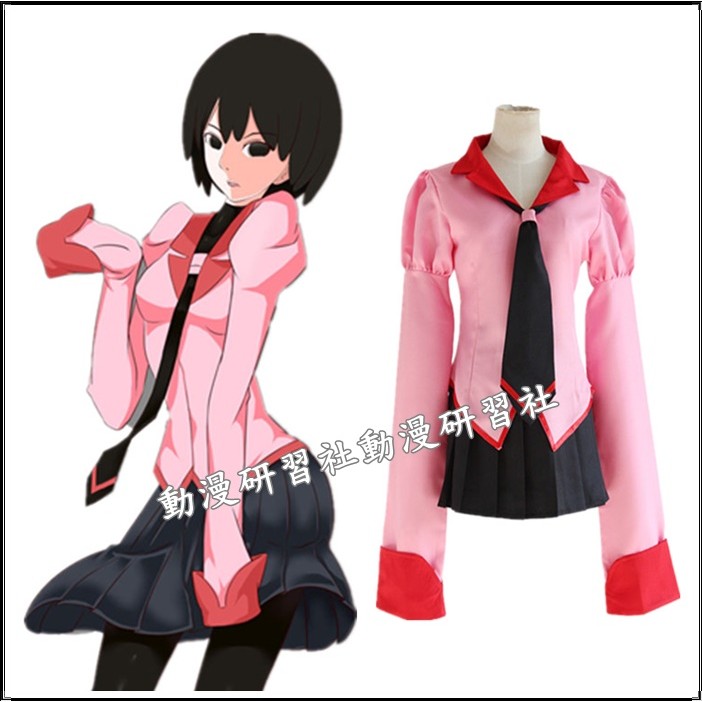 漫研社 物語系列終物語忍野扇cos服cos裙cosplay服裝 蝦皮購物