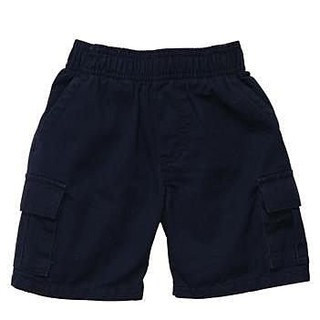 【HOT!!發燒貨】美國 Oshkosh Pull-On Cargo Shorts 深藍色休閒口袋短褲 尺寸:4歲