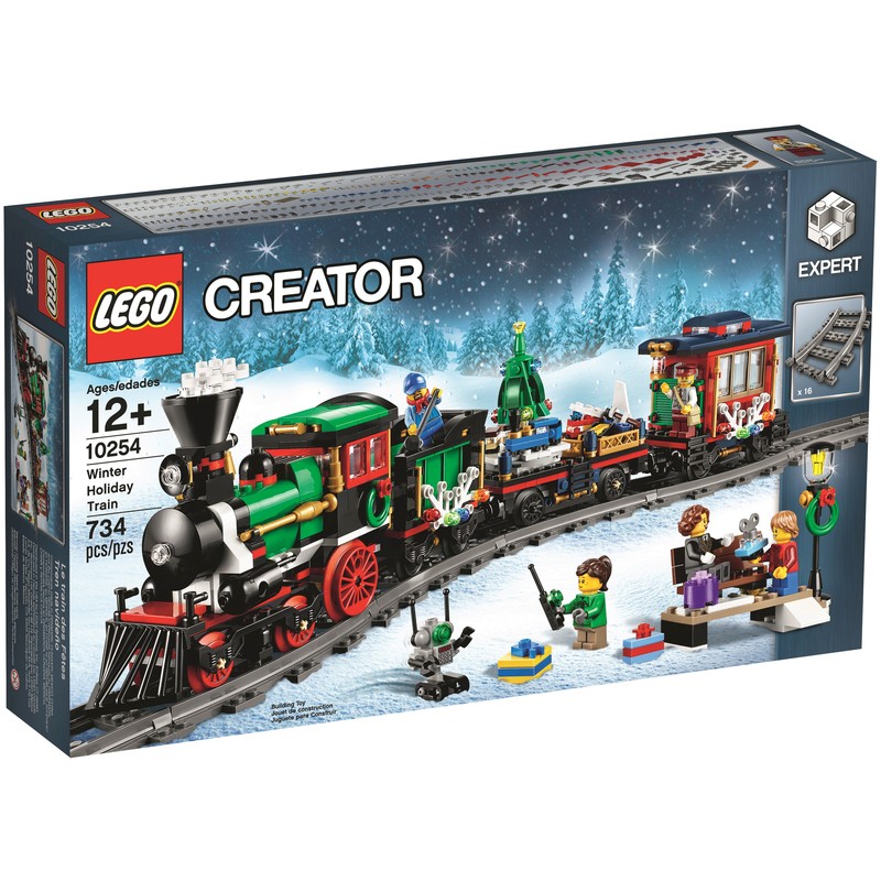 限宅配【積木樂園】樂高 LEGO 10254 CREATOR 冬季 聖誕 火車 Winter Holiday Train