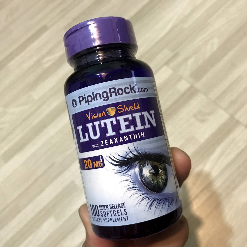 美國piping Rock 葉黃素 玉米黃質20 Mg 180顆游離型液態紅色軟膠囊 蝦皮購物