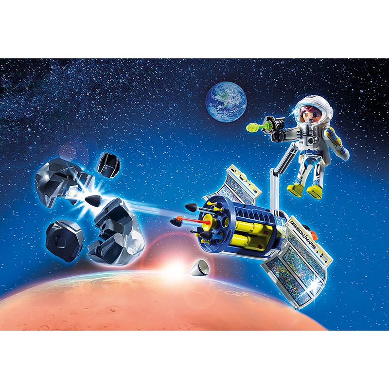 [Paradise] playmobil 9490 SPACE 摩比 太空系列 - 衛星隕石雷射