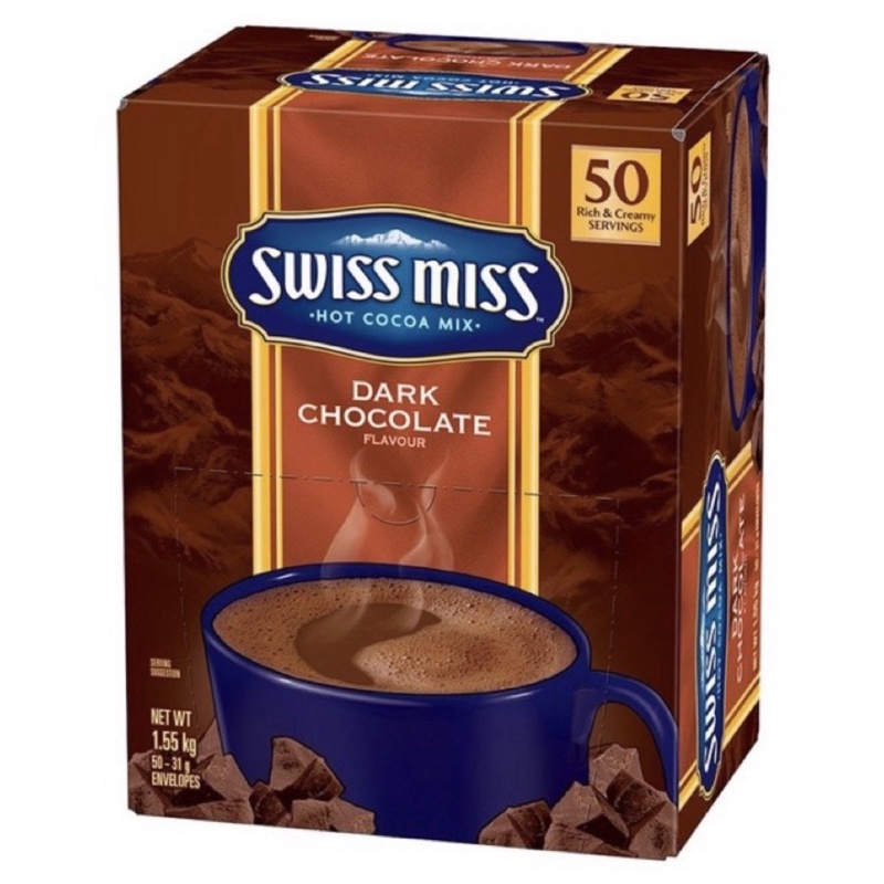 【好市多零售】Swiss Miss 即溶可可粉 - 香醇巧克力 31公克