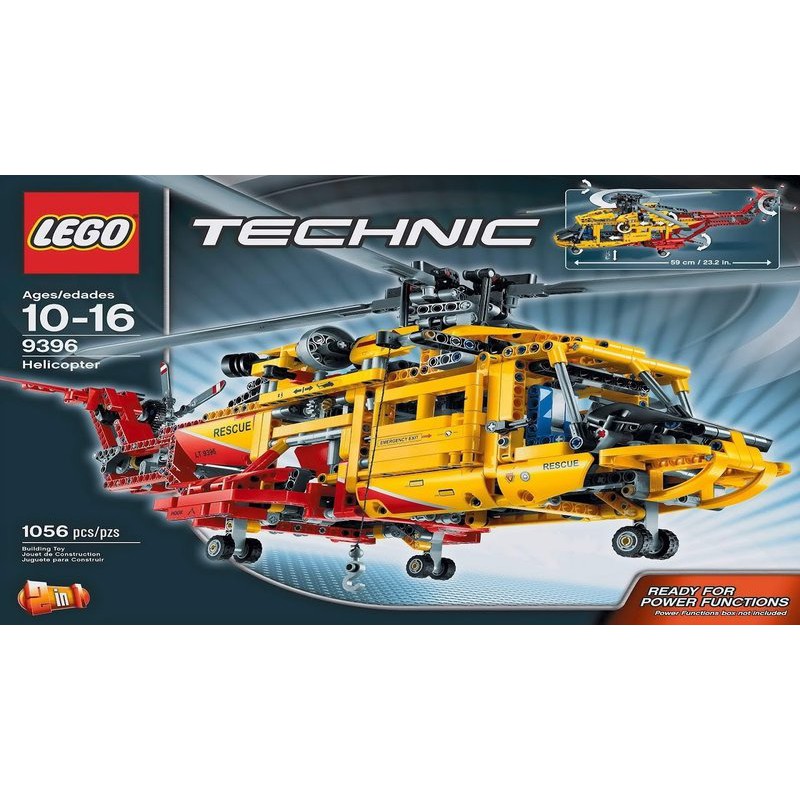 LEGO 樂高積木 9396 TECHNIC 科技系列 Helicopter 直升機