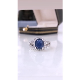 艾瑞斯珠寶 1.83克拉藍寶石鑽戒