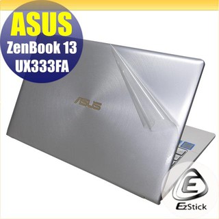 【Ezstick】ASUS UX333 UX333FA 透氣機身貼 (含上蓋+鍵盤週圍+底部貼) DIY 包膜