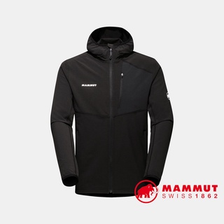 MAMMUT Madris Light ML Hooded Jacket 男 防風刷毛外套 黑 #1014-03840