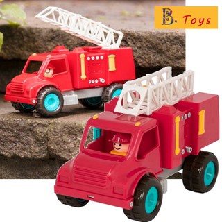 B.Toys 小車車 小英雄消防車 (含人偶) 救火車