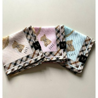 H1129 日本製 英國精品名牌 手帕 領巾 絲巾 DAKS 經典款 三色