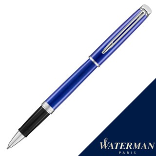 WATERMAN 威迪文 雋雅 寶石藍 鋼珠筆 法國製造