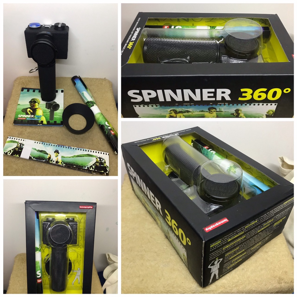 [老傑雜賣]有瑕 可拍 Lomography Spinner 360°相機/LOMO/360/全景/底片殺手/玩具