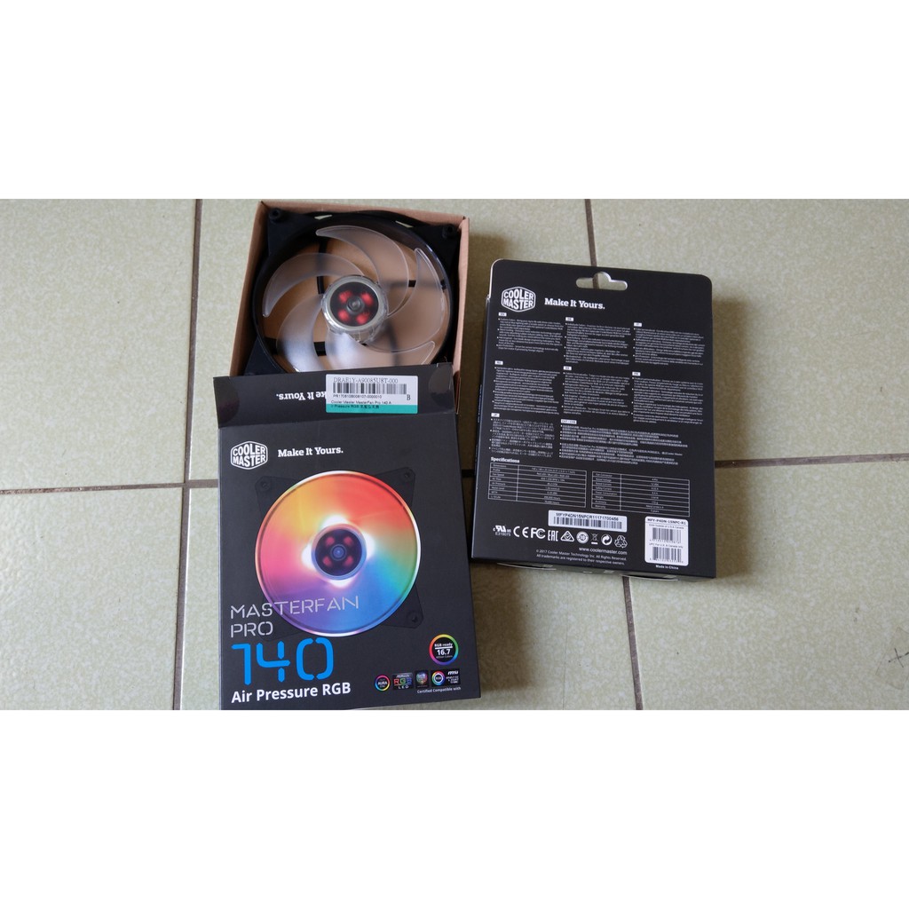 Cooler Master MasterFan Pro 140 Air Pressure RGB 風壓型風扇