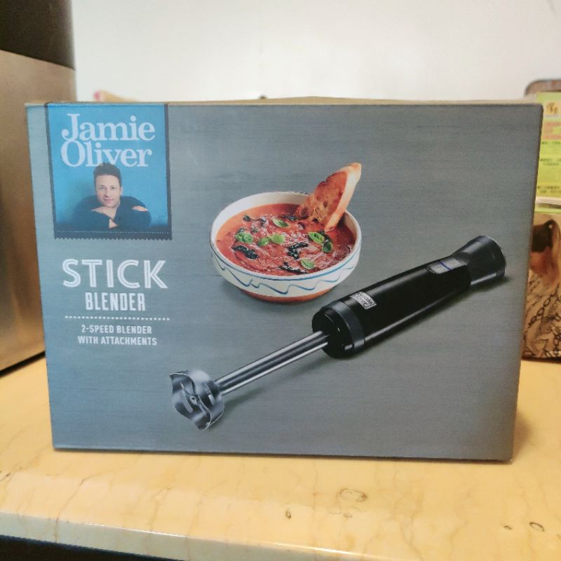 全新jamie Oliver 電動調理攪拌棒三件組