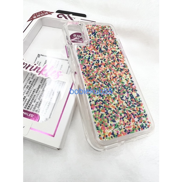 【美國 CASE-MATE】iPhone X/XS Sprinkles(繽紛彩虹糖防摔手機保護殼)
