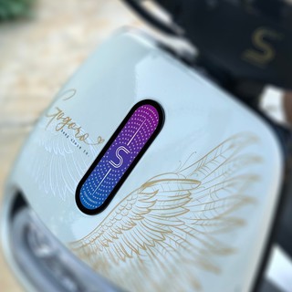 gogoro 2 面板飾蓋 壓克力反光 gogoro2 前飾板 viva mix前面板造型蓋 滿天星反光板 造型飾蓋
