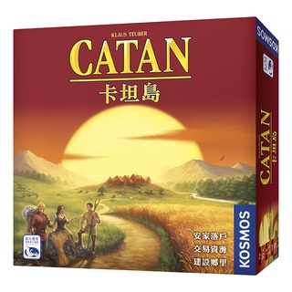 卡坦島 Catan 繁體中文基本版 高雄龐奇桌遊