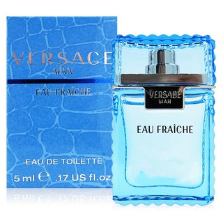 【香水專賣店】VERSACE 凡賽斯 雲淡風輕男性淡香水(5ml)