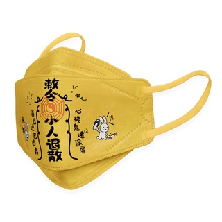 🤘臺灣製 健豪 開運符咒 小人退散符 (10入/盒/單片裝) 立體醫用口罩