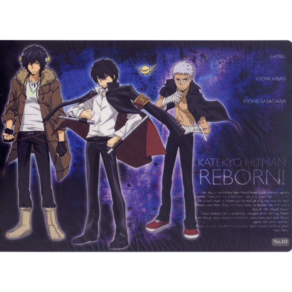 悟空堂 家庭教師里包恩reborn 天野明 塑膠墊板012 日版 蝦皮購物