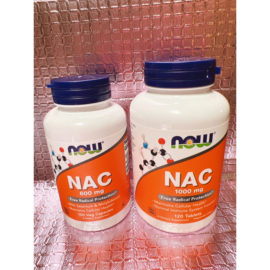 [臺灣現貨不用等]NOW FOODS - NAC 乙醯半胱氨酸 600mg/1000mg