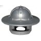 LEGO 樂高 平光銀色 城堡 士兵 圓盔 頭盔 帶下巴護罩和寬邊 30273
