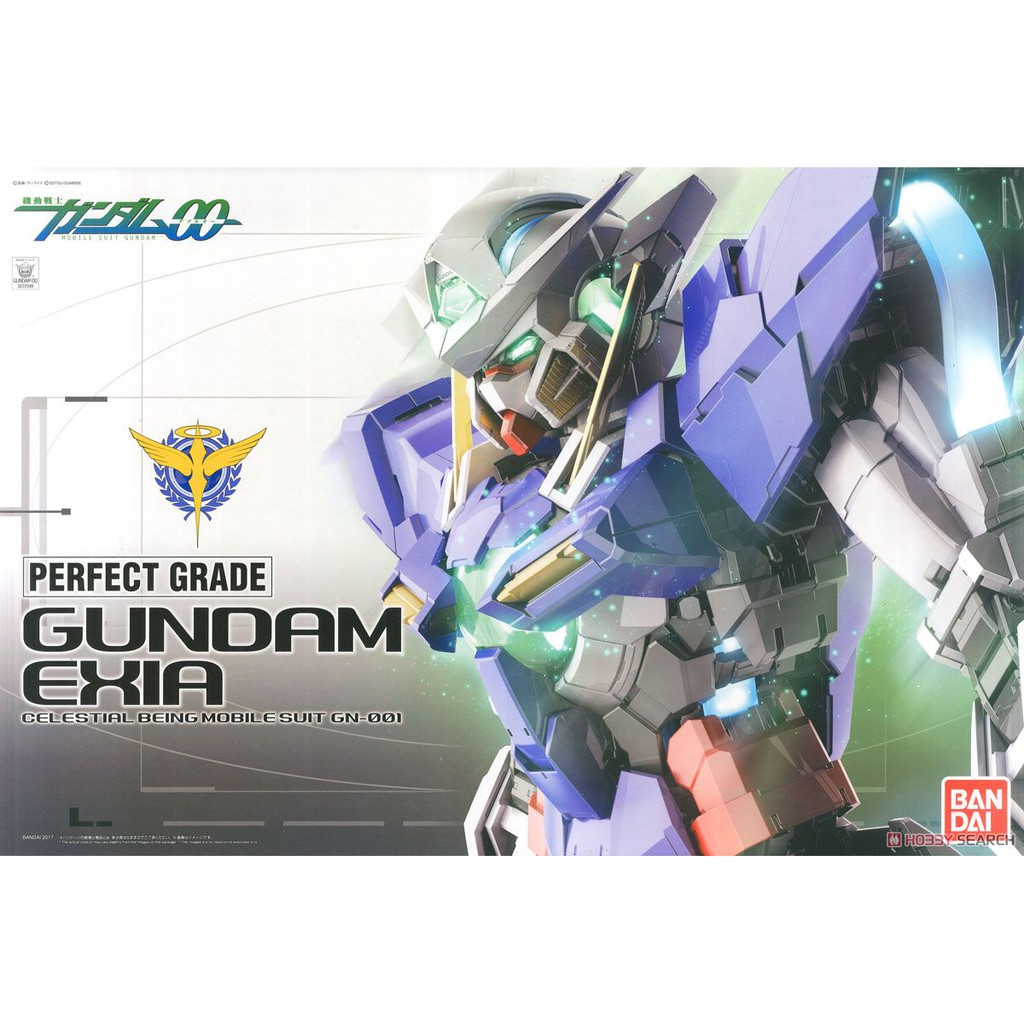 免運費 (限郵局) BANDAI 保證正版 PG 1/60 鋼彈OO EXIA 能天使鋼彈 不含 LED 套件