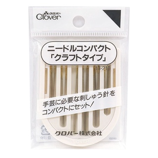 〈Clover可樂牌〉手藝用 綜合手縫針(白色) 13-213