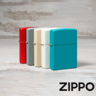 ZIPPO 2021新款經典色漆(素面)防風打火機 經典素面 49193 49452 49453 49454 49475