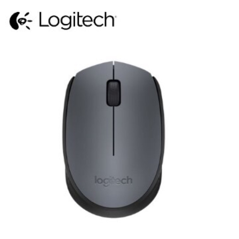 Logitech 羅技 M171 無線滑鼠 灰黑