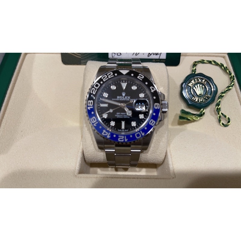 勞力士 蝙蝠俠 / Rolex 126710BLNR /保卡2021.10 /  RX8全錶包膜 / 9.9成新