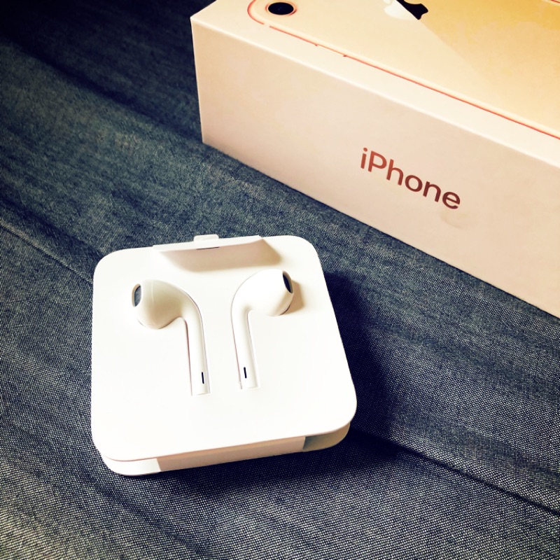 ［全新現貨］Apple iPhone 8 lightning 扁頭耳機