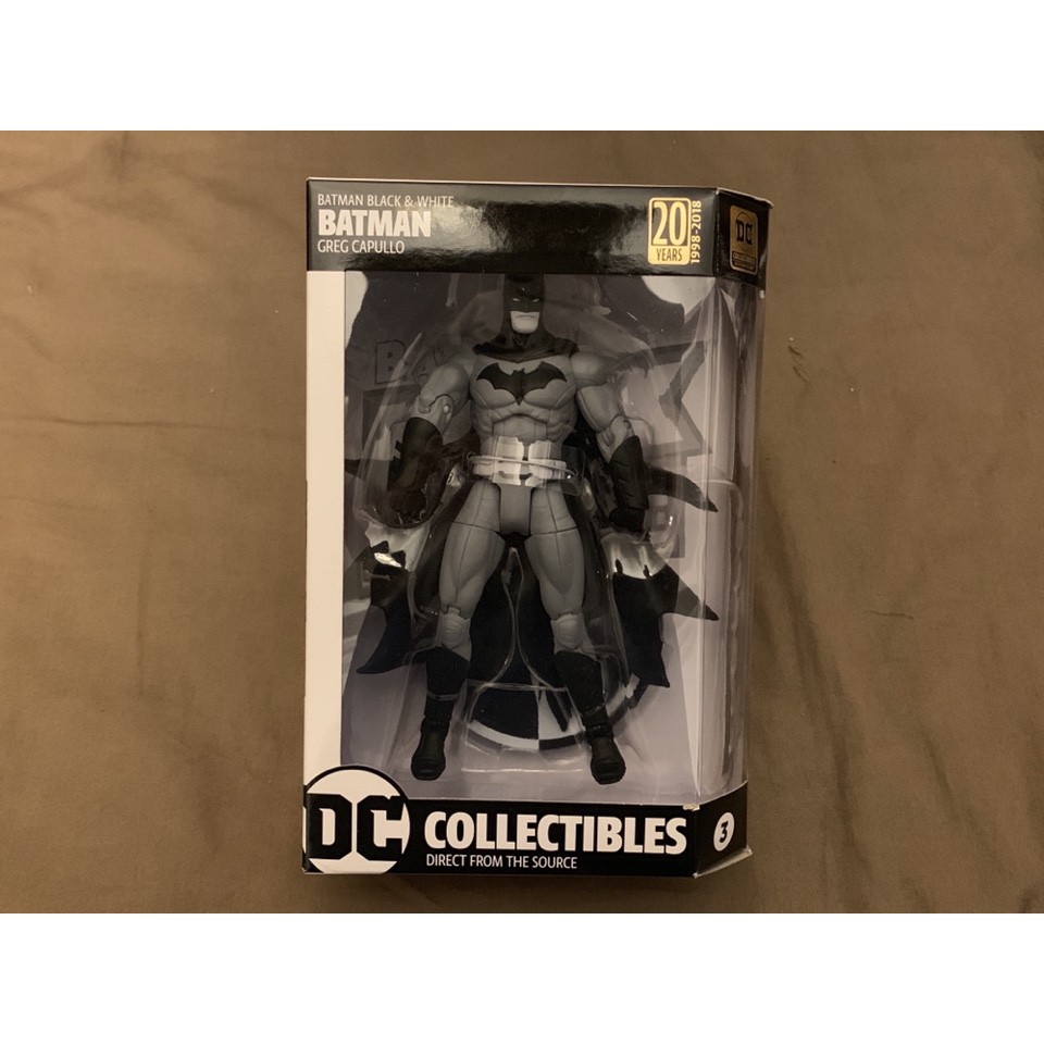 DC Collectibles 黑與白 黑白系列 6.75吋 蝙蝠俠 Batman Greg Capullo 全新美版