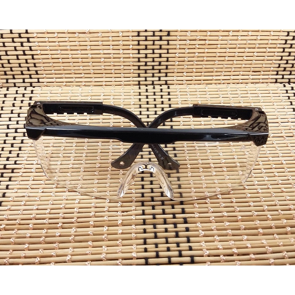 羅卡 Roca AL026 防霧平光安全眼鏡 防護眼鏡 護目鏡 /黑色框