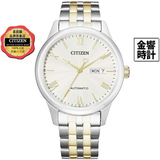 CITIZEN 星辰錶 NH7506-81A,公司貨,機械錶,藍寶石鏡面,5氣壓防水,透視後蓋,星期日期顯示,手錶