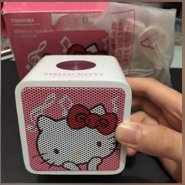 TOSHIBA Wireless Speaker HELLO KITTY 藍芽喇叭音響