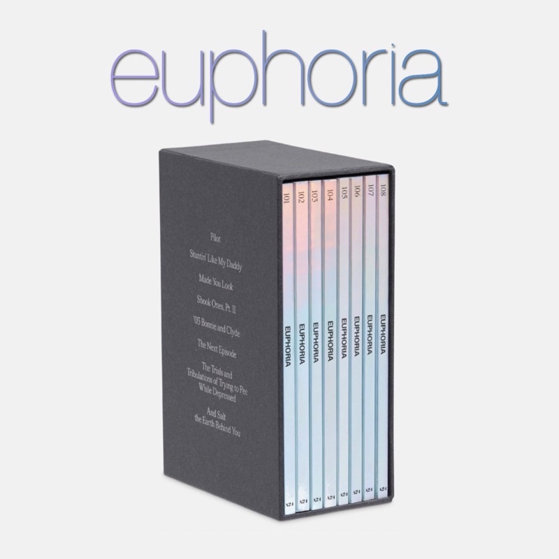 💊現貨《Euphoria 高校十八禁》第一季精裝美術攝影集/劇本精裝套組 (Zendaya)
