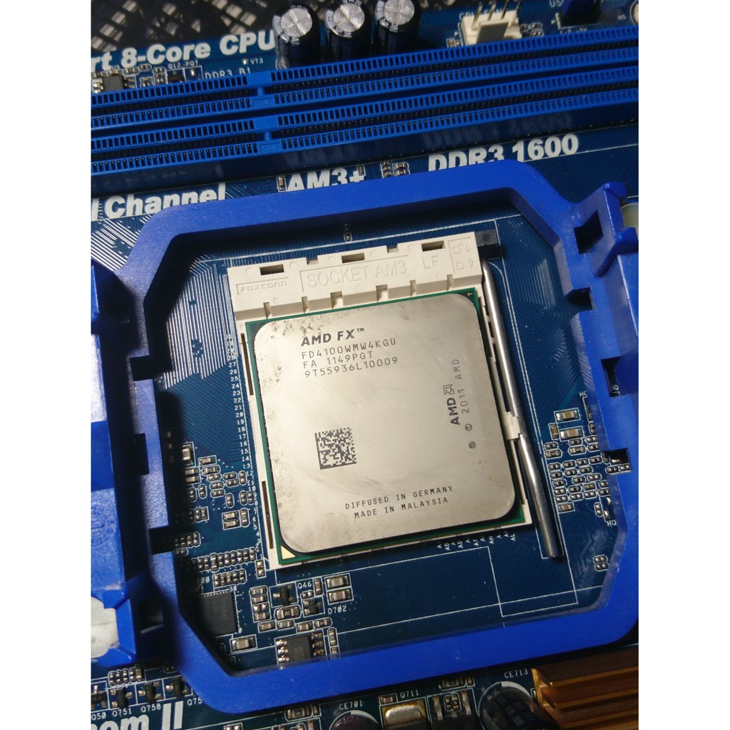 FX4100 四核心 CPU AM3+ 3.6-3.8Ghz  有原廠風扇 正式版處理器 台灣威建原廠證明