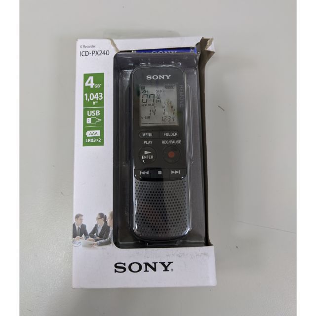 SONY ICD-PX240 錄音筆 內建4G ICD-PX470