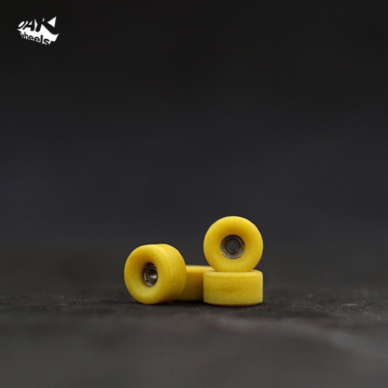 【KARAT 專業手指滑板】葡萄牙OAK Wheels 香蕉黃碗公輪Oak Wheels Bowl- Banana