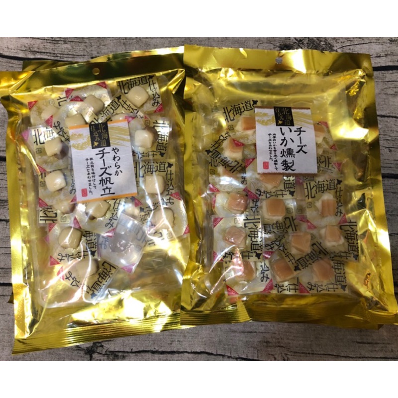 🌟日本代購現貨🌟北海道 起司帆立貝 起司煙燻魷魚