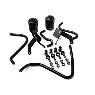 Z1 370Z / G37 廢油回收罐Dual Baffled Oil Catch Can Kit