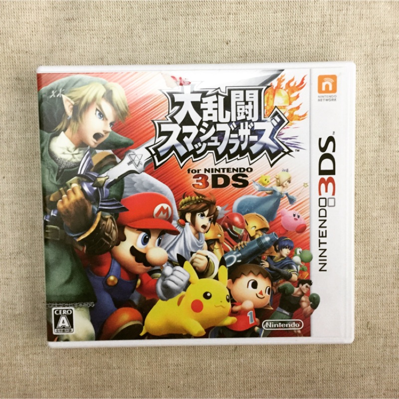 3DS 遊戲 任天堂明星大亂鬥  日版