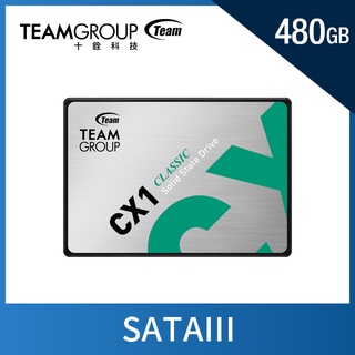 [龍龍3C] 十銓 Team 2.5吋 480GB 480G SATA SSD 固態硬碟 CX1