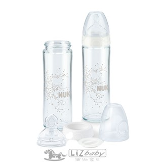 NUK CLASSIC 輕寬口玻璃奶瓶240mL